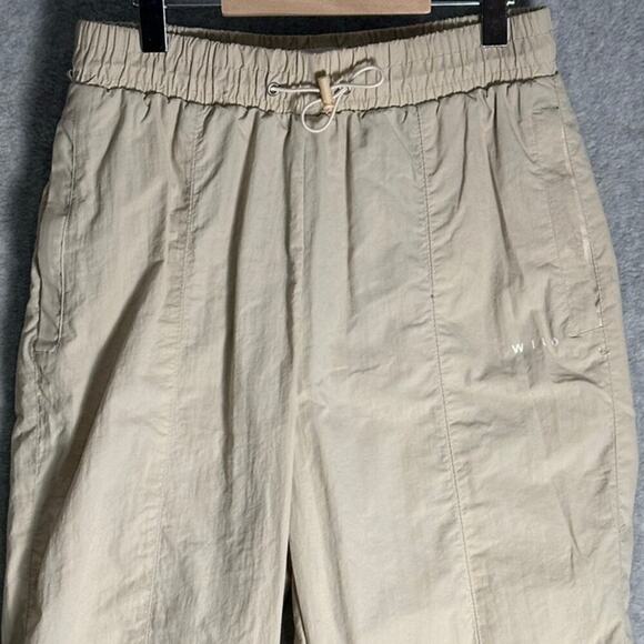 Wilo the Label‎ XS Parachute Pants Nylon Jogger Elastic Waist Drawstring Anthro - Picture 10 of 12
